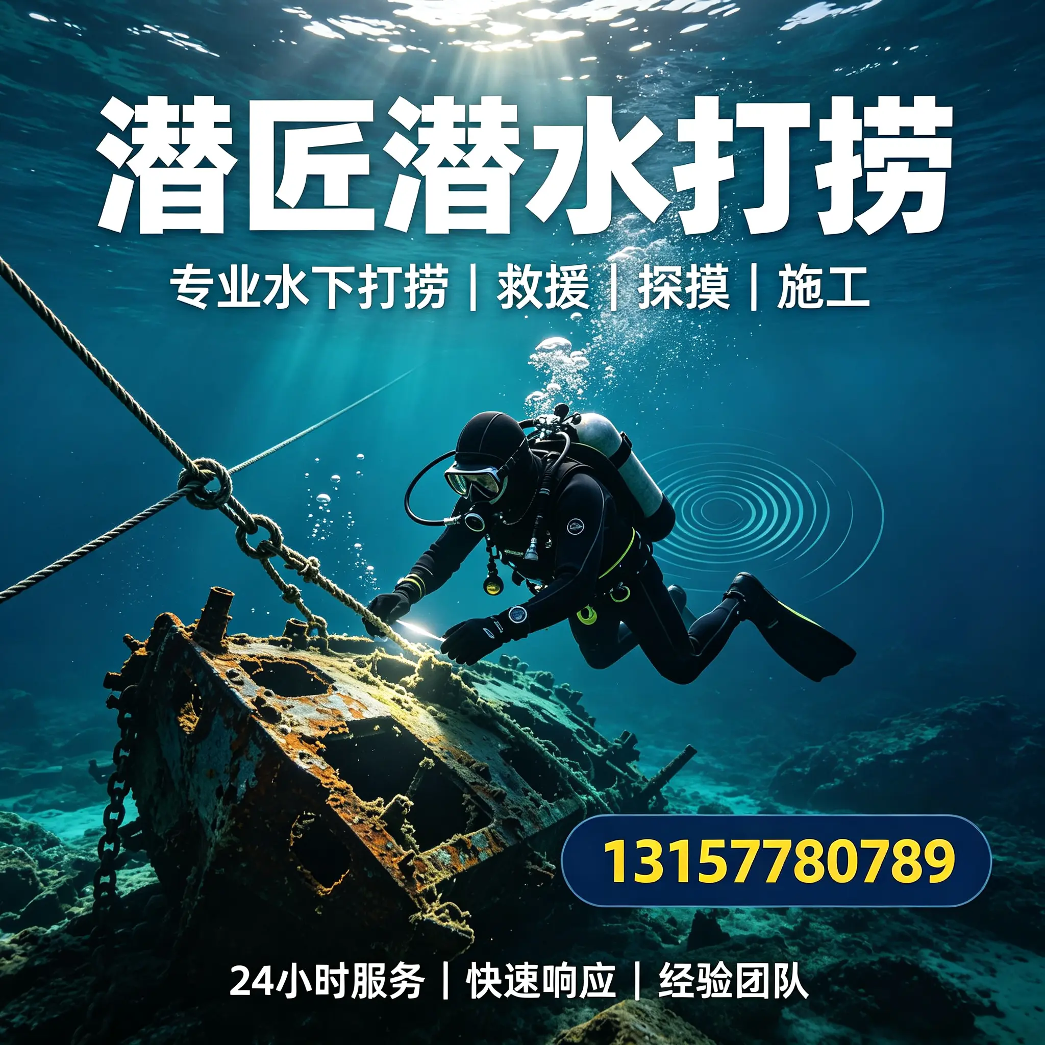 乌尔禾水下打捞作业服务产品